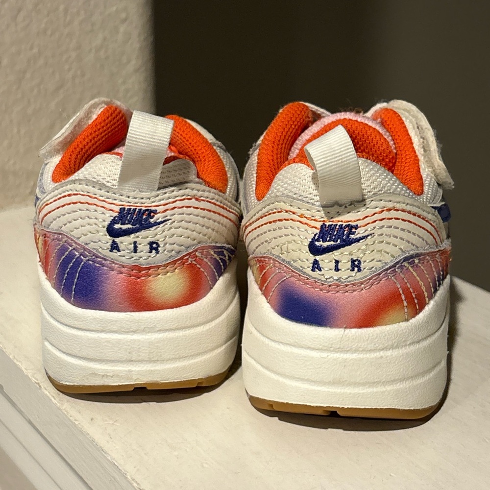 Nike Air Max 1 SE GS 'Everything You Need" FN7286-100 White Blue Youth Boys 9C - Picture 7 of 9